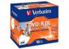 Verbatim dual layer DVD-R 8.5GB 12X AZO print. jewel