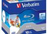 Verbatim BD-R 25GB 6x printable jewel