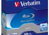 Verbatim BD-R 25GB 4X 10 slim