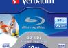 Verbatim BD-R 50GB 6x jewel Print.