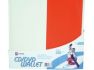 Dėklas 200 CD/DVD baltai/žalias/oranžinis