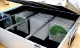 Lagaminas 1000 CD/DVD diskams sidabrinis