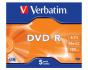 Verbatim DVD+R 4.7GB 16x AZO+, vokelyje 5Pack